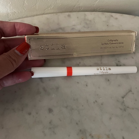Stila Calligraphy Lip Stain - Ruth NEW Never Been Opened - Picture 1 of 12